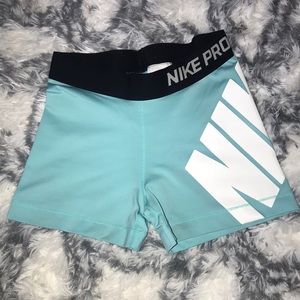 Nike pro spandex shorts